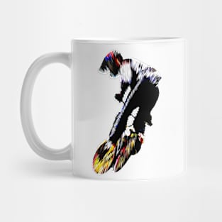 bmx racer Mug